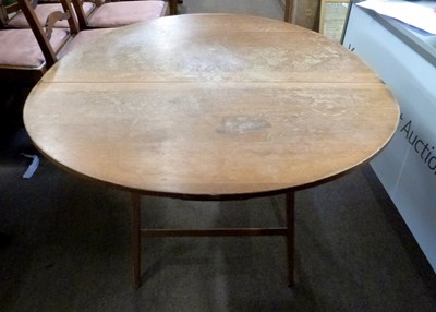 Lot 358 - Late 19th/early 20th century hardwood folding...