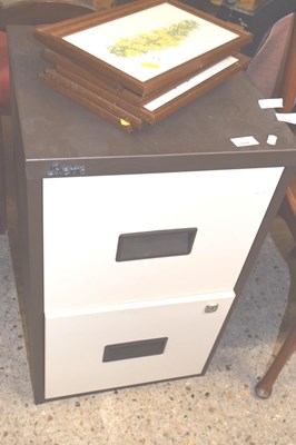 Lot 374 - Metal filing cabinet