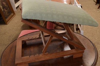 Lot 393 - Folding gout stool