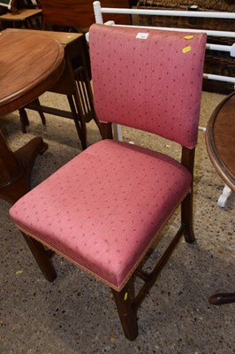 Lot 395 - A reproduction dining chair in the Georgian style