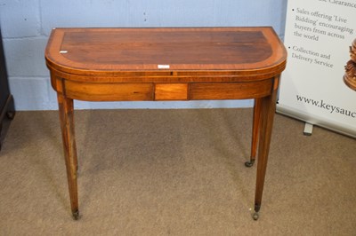 Lot 362 - 19th century faded rosewood and mahogany cross...