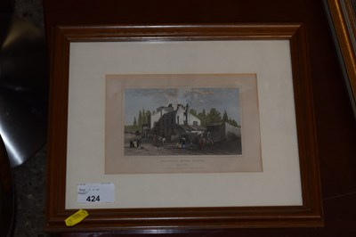 Lot 424 - Monochrome engraving Hornsey Wood House