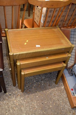 Lot 450 - A nest of three tables