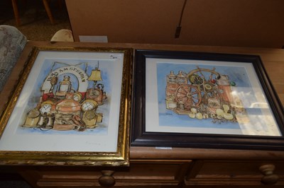 Lot 471 - Jackie Hack two still life studies