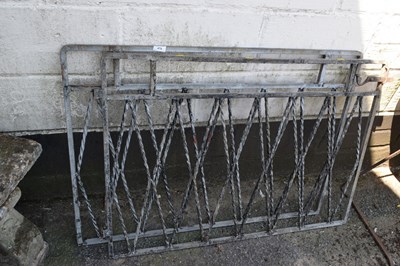 Lot 479 - Pair of iron garden gates