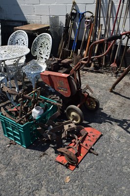 Lot 483 - A Wolseley Major rotovator