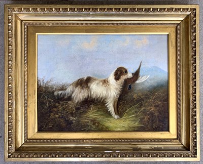 Lot 85 - William Warren (1832-1932), Spaniel with a...