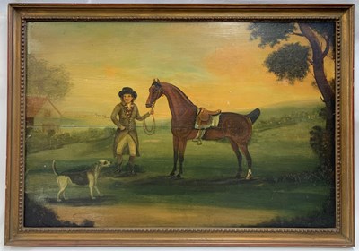 Lot 89 - British School, 19th century, Primitive /...