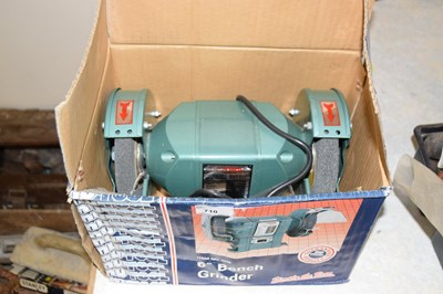 Lot 710 - An electric bench grinder