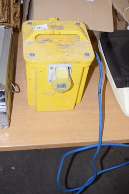 Lot 721 - A 110v converter
