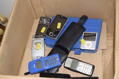 Lot 723 - Box of assorted mobile phones