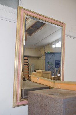 Lot 729 - A modern wall mirror