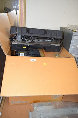 Lot 730 - Box of various power drills to include Dewalt...