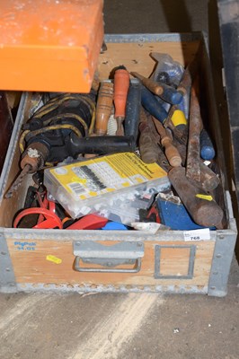 Lot 768 - One box of assorted tools