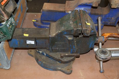 Lot 769 - Large bench vice
