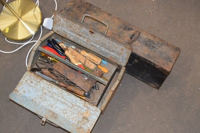 Lot 784 - Two metal tool boxes