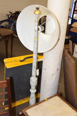 Lot 795 - Painted standard lamp