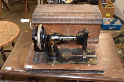 Lot 826 - A Frister & Rossman sewing machine