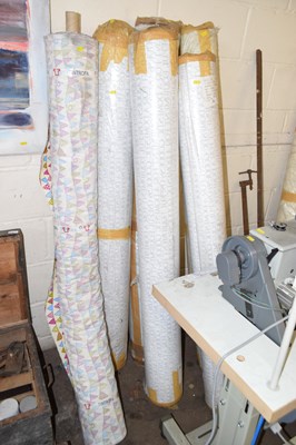 Lot 851 - Six rolls of fabric