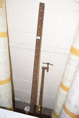 Lot 852 - Two wood working clamps
