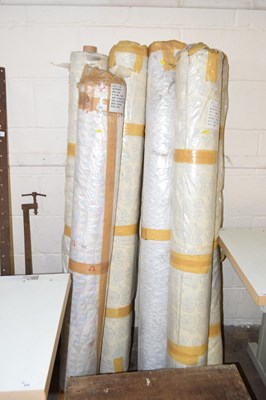 Lot 853 - Six rolls of fabric