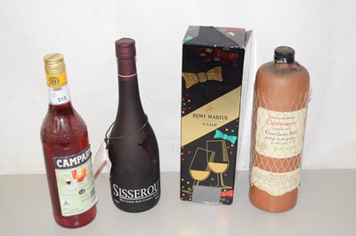 Lot 515 - A bottle of Bols and three various others