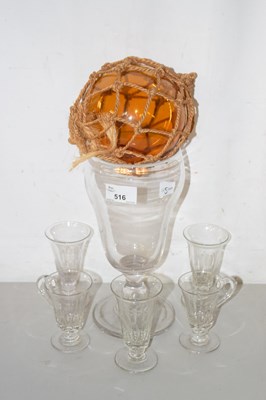 Lot 516 - Group of various glass wares