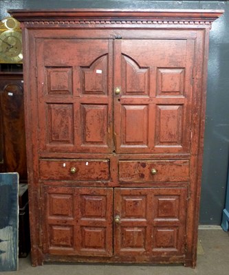 Lot 393 - Large 18th century and later Irish polychrome...