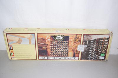 Lot 527 - A bottle rack