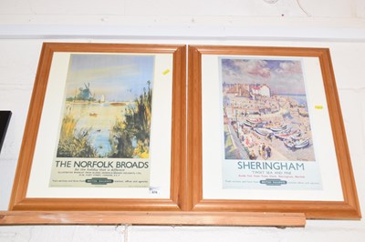 Lot 570 - A pair of reproduction British Railways prints