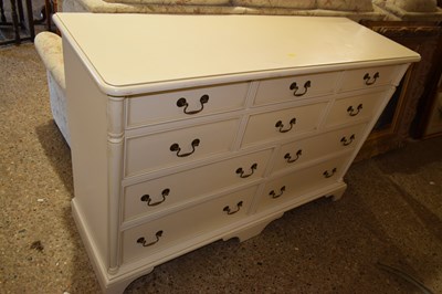 Lot 464A - A Laura Ashley ivory cream ten drawer sideboard