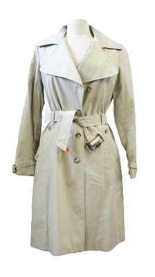 Lot 143 - A lady's Austin Reed single breast trench coat,...