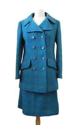 Lot 27 - A mid 20th century lady's two piece wool tweed...
