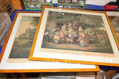 Lot 582 - After George Morland, a group of four coloured...