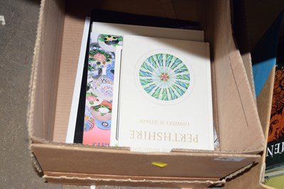 Lot 615 - Books including glass paperweights and others