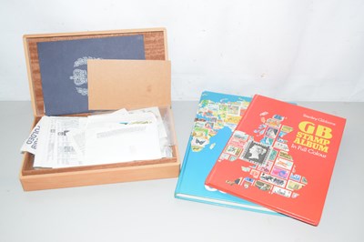 Lot 629 - Qty of loose stamps and stamp albums