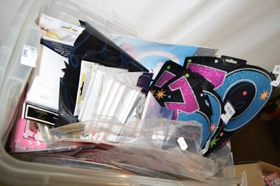 Lot 640 - Box of assorted stationery