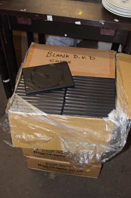 Lot 647 - Four boxes of DVD cases