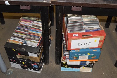 Lot 648 - Five boxes of assorted cd's