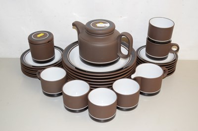 Lot 9 - Qty of Hornsea contast tea and dinnerwares