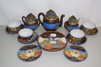 Lot 11 - Qty of Japanese eggshell teawares