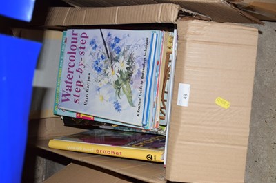 Lot 48 - Books to include water colours and crafting