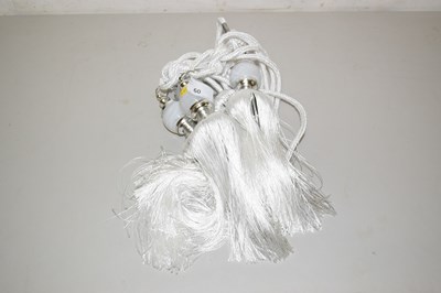 Lot 60 - Four curtain tassels