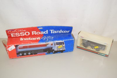 Lot 63 - Esso collection road tanker and a Corgi gamers...