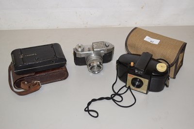 Lot 82 - Three vintage camera's to include a pocket...