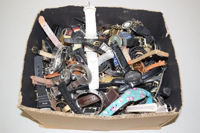 Lot 100 - Box of assorted wrist watches
