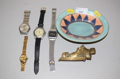 Lot 110 - Small dish together with qty of ladies and...