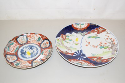 Lot 126 - Two Imari wall plates