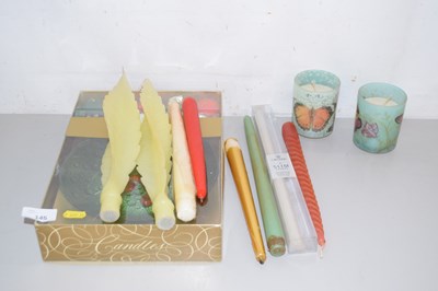 Lot 145 - Boots festive bowl set and a qty of candles