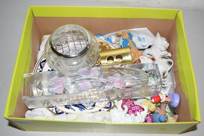 Lot 160 - Mixed lot various assorted ornaments, glass...
